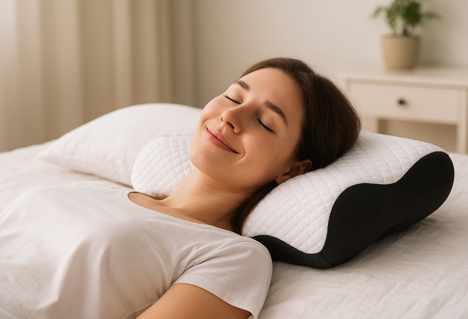 BESSER SCHLAFEN, GESÜNDER LEBEN: Wie ergonomische Kopfkissen Nacken und Wirbelsäule entlasten