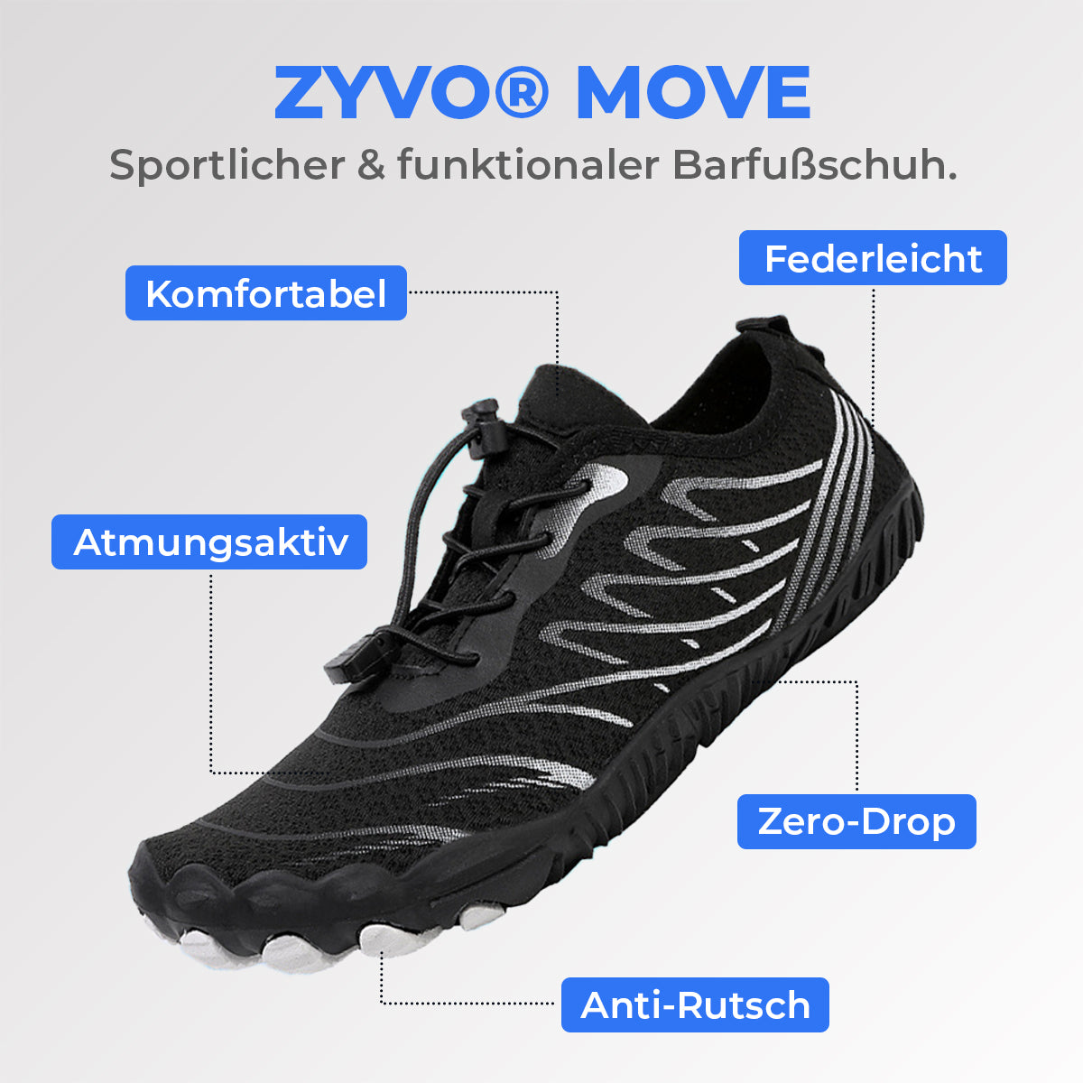 ZYVO® Move Barfußschuhe